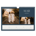 Fotokalender A4 — Skifer & seriffer [Mars]