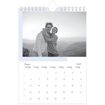 Fotokalender A5 — Fargerike rammer