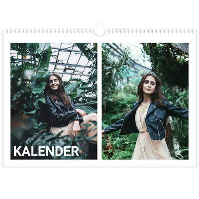 Fotokalender A3 — Stor måned [kalender-forside]