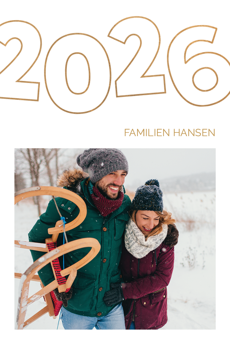 Fotokort — Nyttårstall