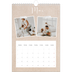 Fotokalender A4 (20 x 30 cm) — Scrapbook kalender [kalender-forside]