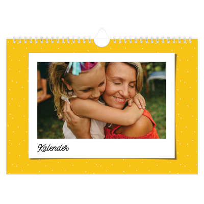 Fotokalender A4 — Fargerike minner [kalender-forside]