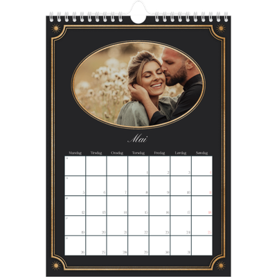 Fotokalender A4 (20 x 30 cm) — Vintage klassisk [kalender-forside]