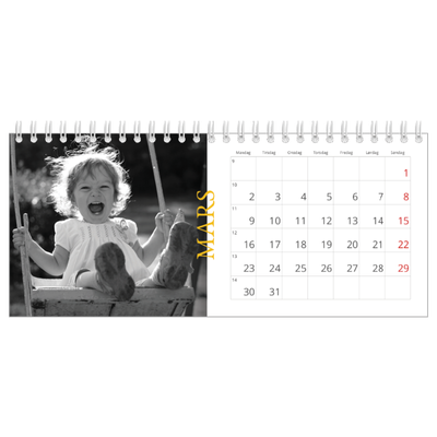 Bordkalendere — Historisk stil [Mars]