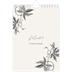Fotokalender A5 — Blekk & blomst [kalender-forside]