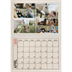 Fotokalender A4 dobbel (30 x 40 cm) — Stempeleffekt [April]