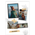 A3 Månedskalender — Scrapbook stil [kalender-forside]