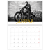Fotokalender A4 dobbel (30 x 40 cm) — Historisk stil [Januar]