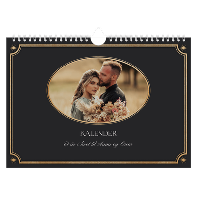 Fotokalender A4 — Vintage klassisk [kalender-forside]