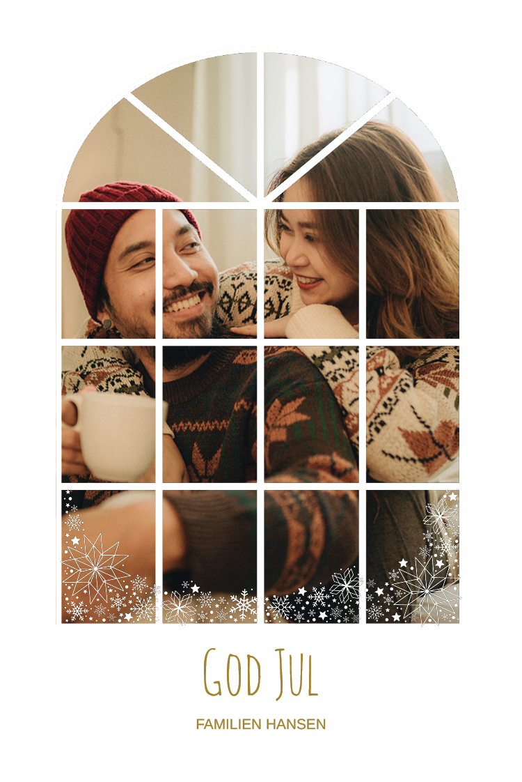 Fotokort — Festlig ramme