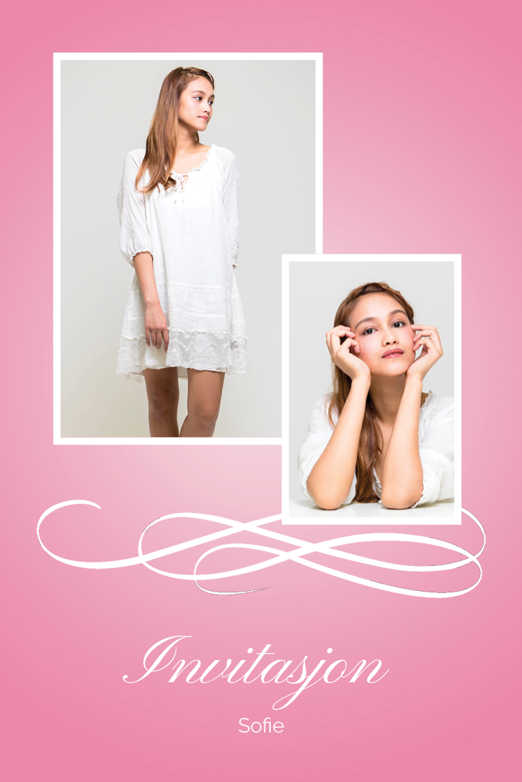 Invitasjoner — Elsker rosa