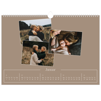 Fotokalender A3 — Våre minner