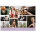 Fotokalender A4 dobbel (30 x 40 cm) — Pastellkapitler [kalender-forside]