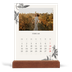 Bordkalender med trestativ - Stående — Blekk & blomst [Februar]