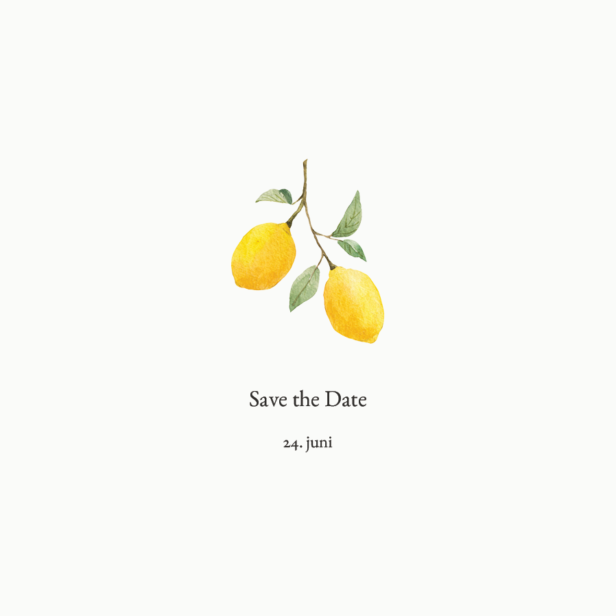Save the date — Sitrus sjarm