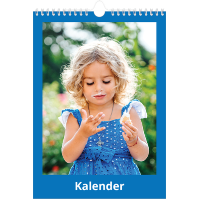 Fotokalender A4 (20 x 30 cm) — Stilrene farger [kalender-forside]