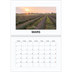 Fotokalender A4 dobbel (30 x 40 cm) — Enkelt bilde [Mars]
