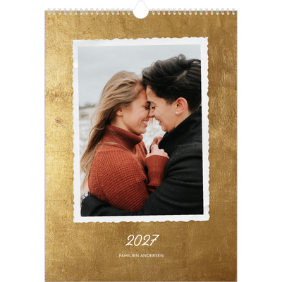 A3 Månedskalender — Vintage [kalender-forside]