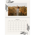 Fotokalender A4 dobbel (30 x 40 cm) — Blekk & blomst [Februar]