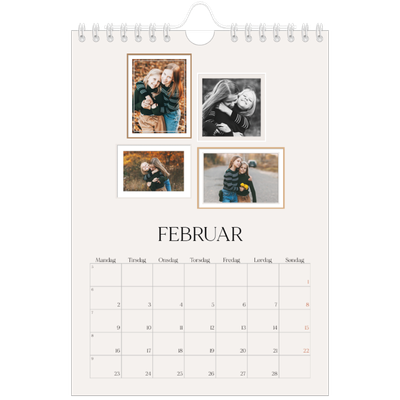 Fotokalender A5 — Bildevegg [Februar]