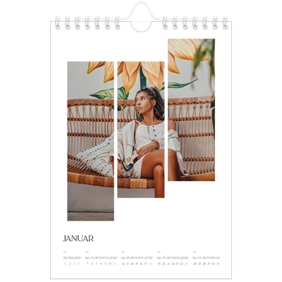 Fotokalender A5 — Reisebilder [Januar]