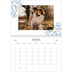 Fotokalender A4 dobbel (30 x 40 cm) — Elegant blomstret [Mars]