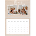 Fotokalender A4 dobbel (30 x 40 cm) — Scrapbook kalender [Mars]