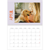 Fotokalender A4 dobbel (30 x 40 cm) — Fargerik kalender [April]