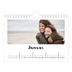 Fotokalender A5 — Håndskrevet [Januar]