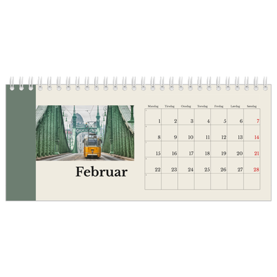 Bordkalendere — Verdens severdigheter [Februar]