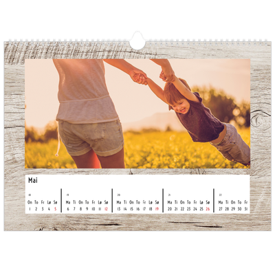 Fotokalender A3 — Paneler i tre [kalender-forside]