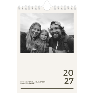 Fotokalender A5 — Moderne og dristig [kalender-forside]