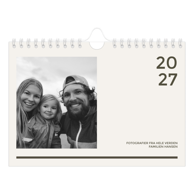 Fotokalender A5 — Moderne og dristig [kalender-forside]