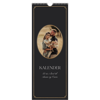 Fotokalender smal  — Vintage klassisk [kalender-forside]