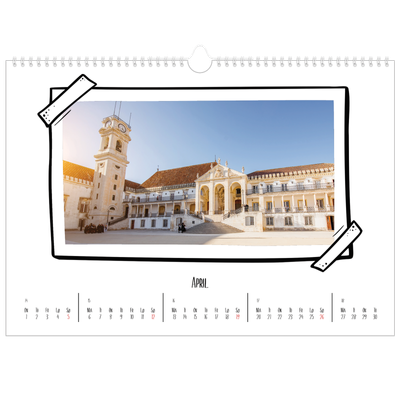 Fotokalender A3 — Albumøyeblikk [April]