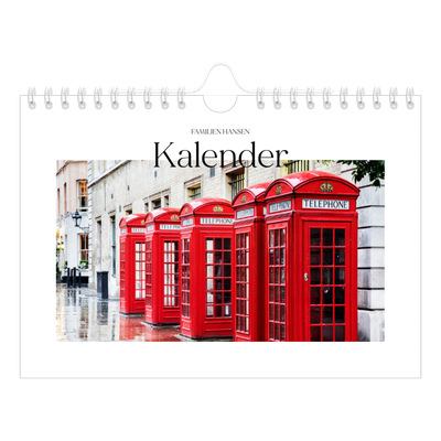 Fotokalender A5 — Min reiseskildring [kalender-forside]