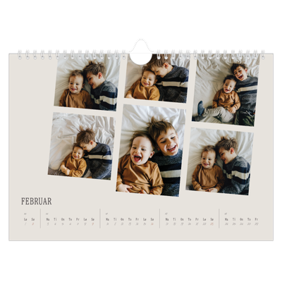 Fotokalender A4 — Bilder i bevegelse [Februar]