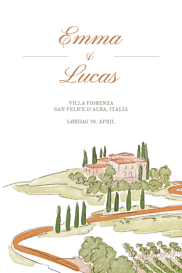 Invitasjoner — Akvarelldestinasjon