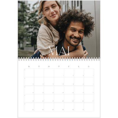 Fotokalender A4 dobbel (30 x 40 cm) — Store bilder [kalender-forside]