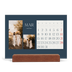Bordkalender med trestativ - Liggende  — Skifer & seriffer [Mars]