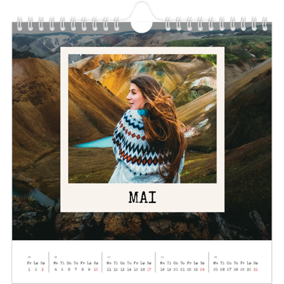 Månedskalender kvadratisk — Portrettredigeringen [kalender-forside]