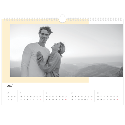 Fotokalender A3 — Fargerike rammer [kalender-forside]