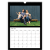 A3 Månedskalender — Svart ramme [Februar]