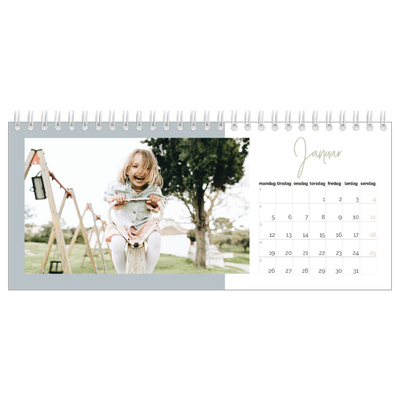 Bordkalendere — Kalender i jordfarger [Januar]