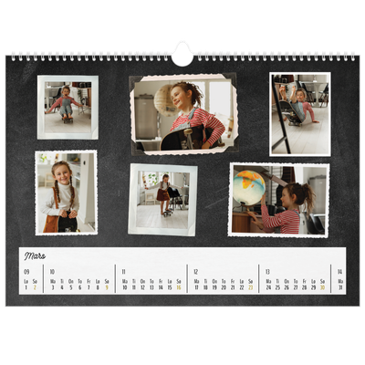 Fotokalender A3 — Vintage [Mars]