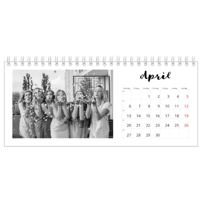Bordkalendere — Håndskrevet [April]