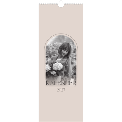 Fotokalender smal  — Enkel botanisk [kalender-forside]