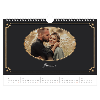 Fotokalender A4 — Vintage klassisk