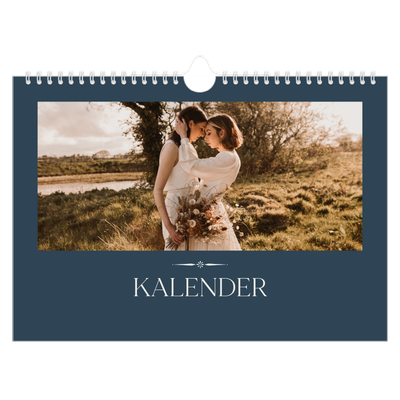 Fotokalender A4 — Skifer & seriffer [kalender-forside]