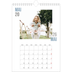 Fotokalender A4 (20 x 30 cm) — Dublett tekst [kalender-forside]